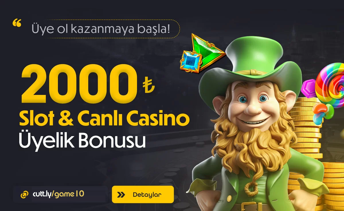 %100 Casino Hoşgeldin Bonusu 2000₺